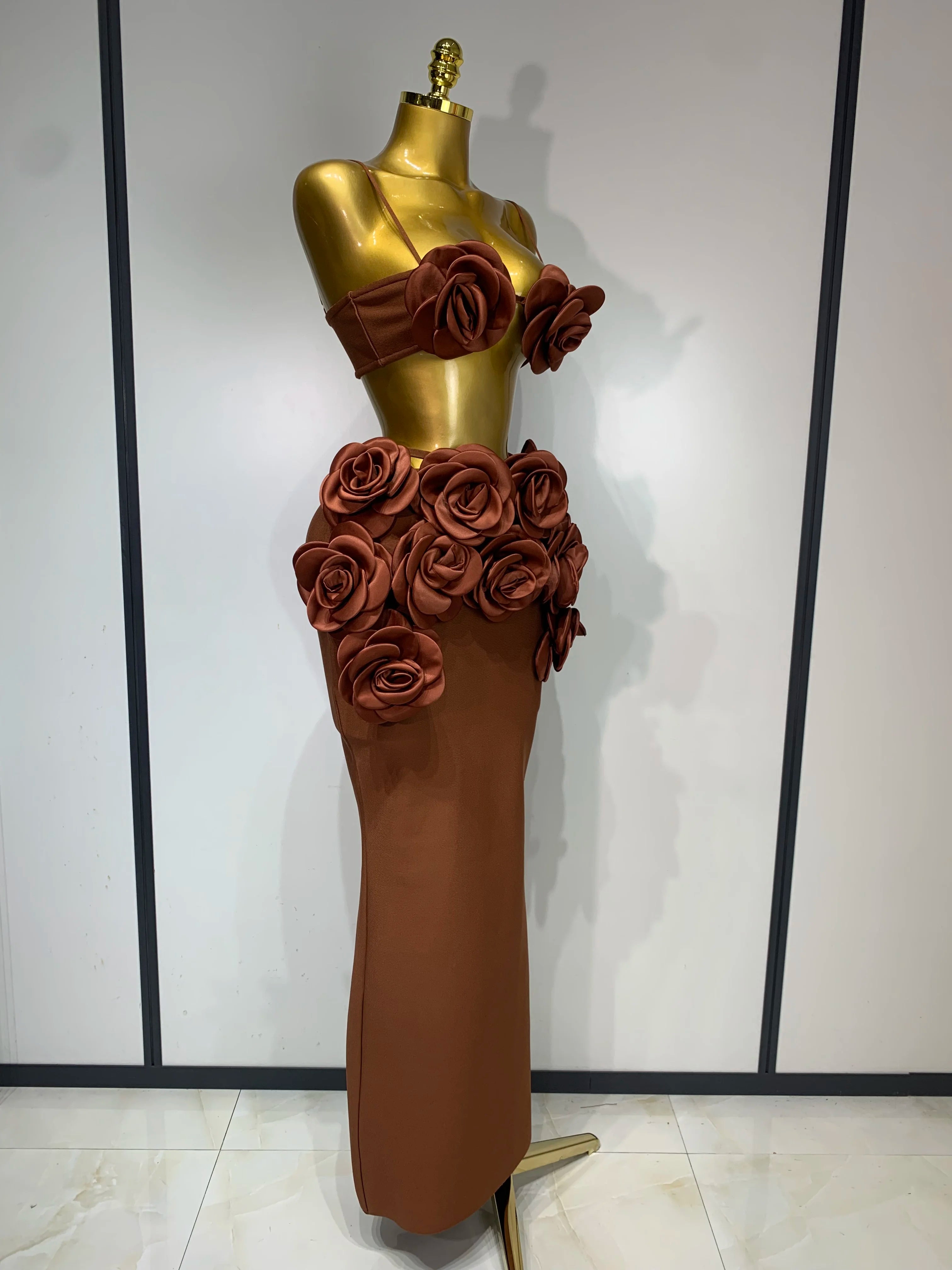 Long Skirts Two Piece Set