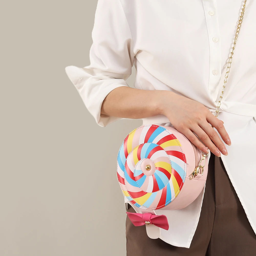 Lollipop Candy Crossbody Bag