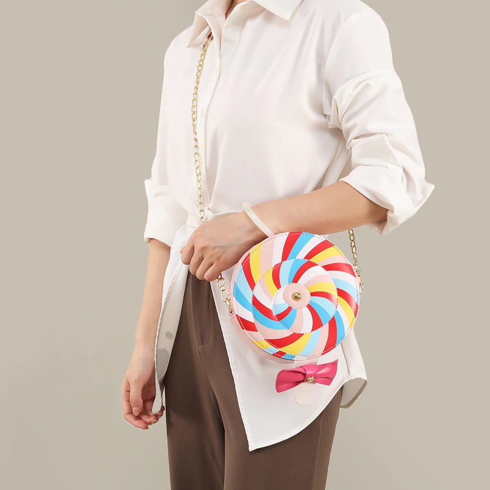 Lollipop Candy Crossbody Bag