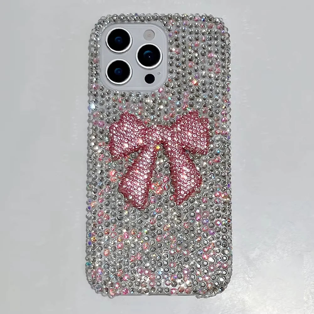 Diamond Crystal Bow Phone Case