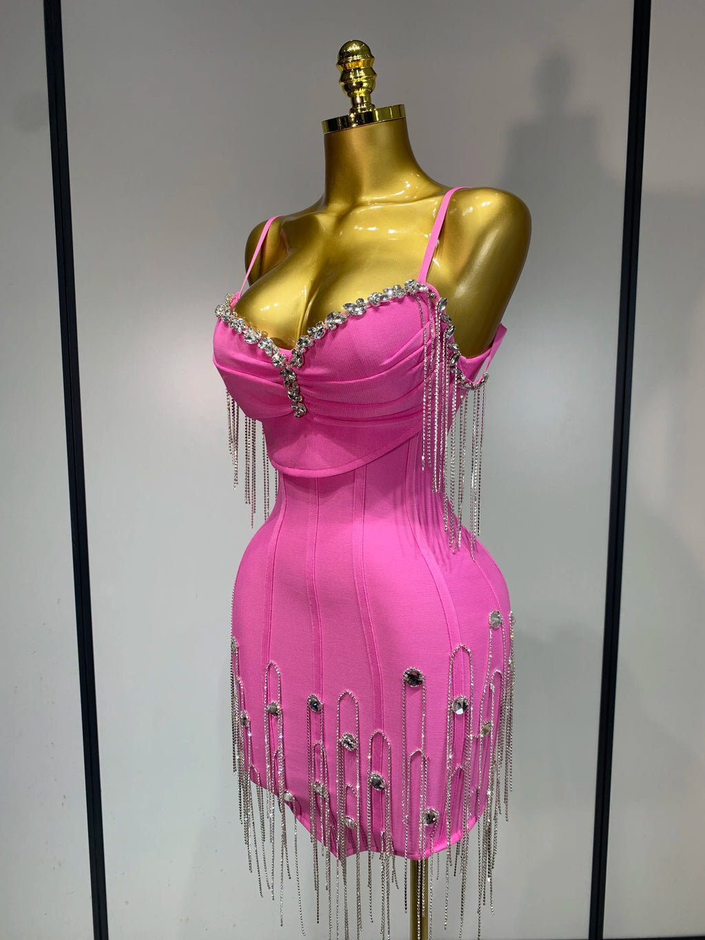 Luxury Rhinestone Dress