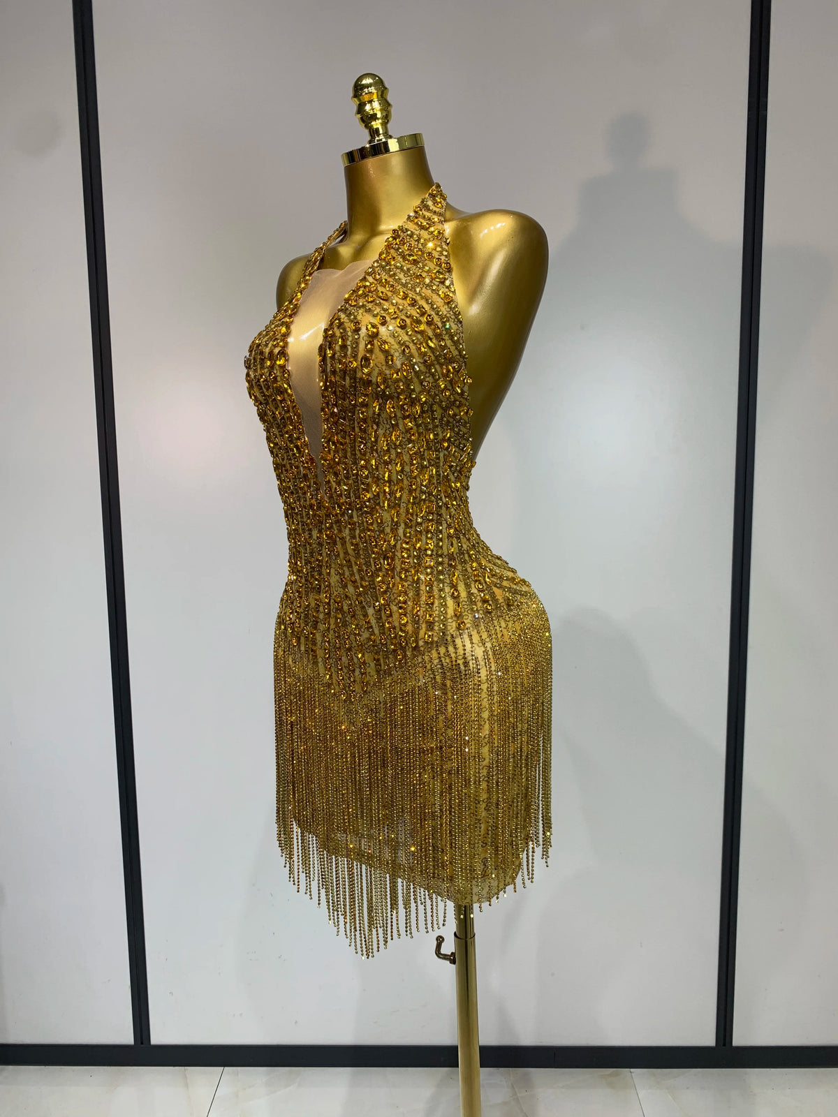Golden Sun Bodysuit Dress