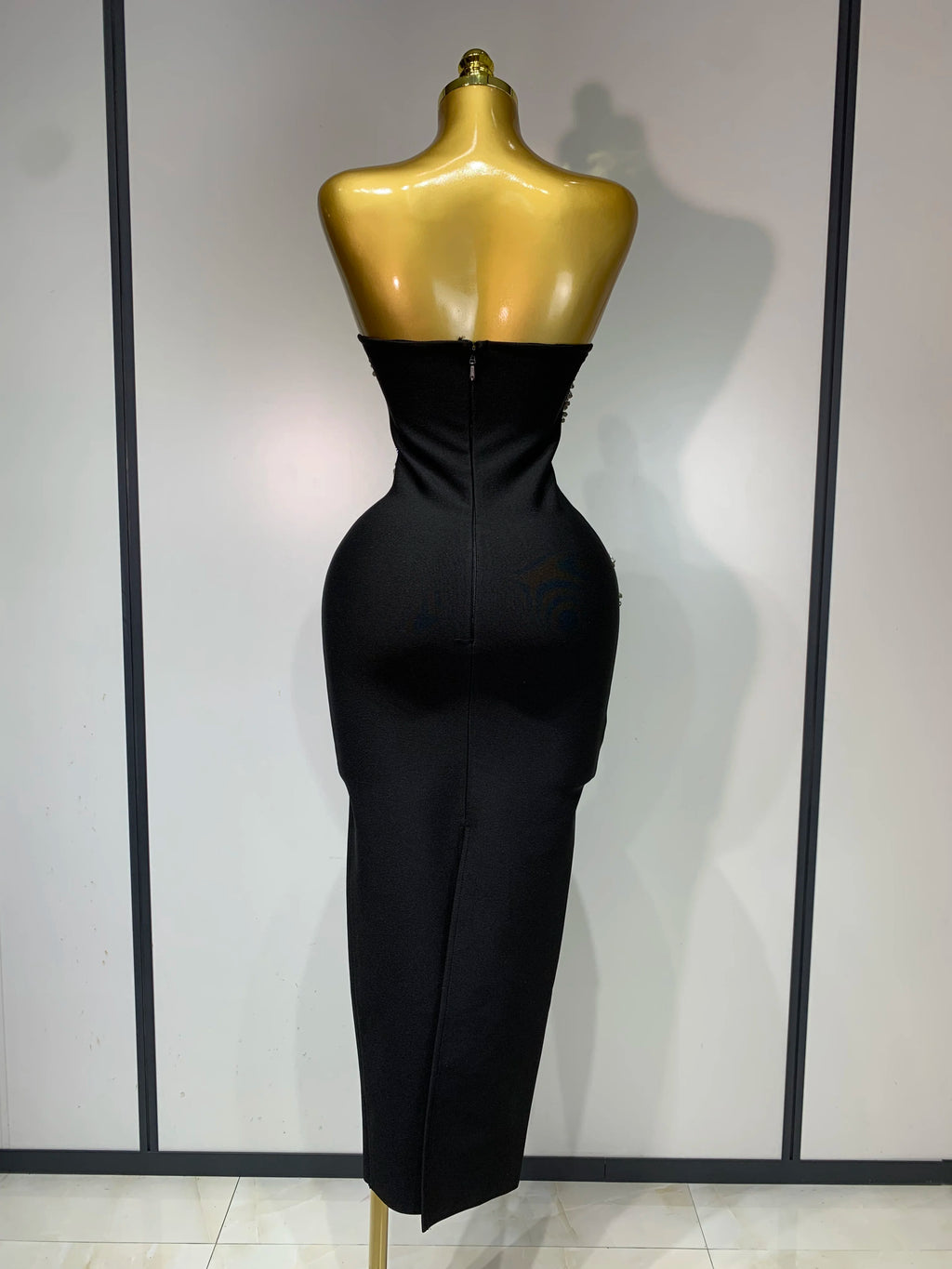 Diamond Lines Bodycon Dress