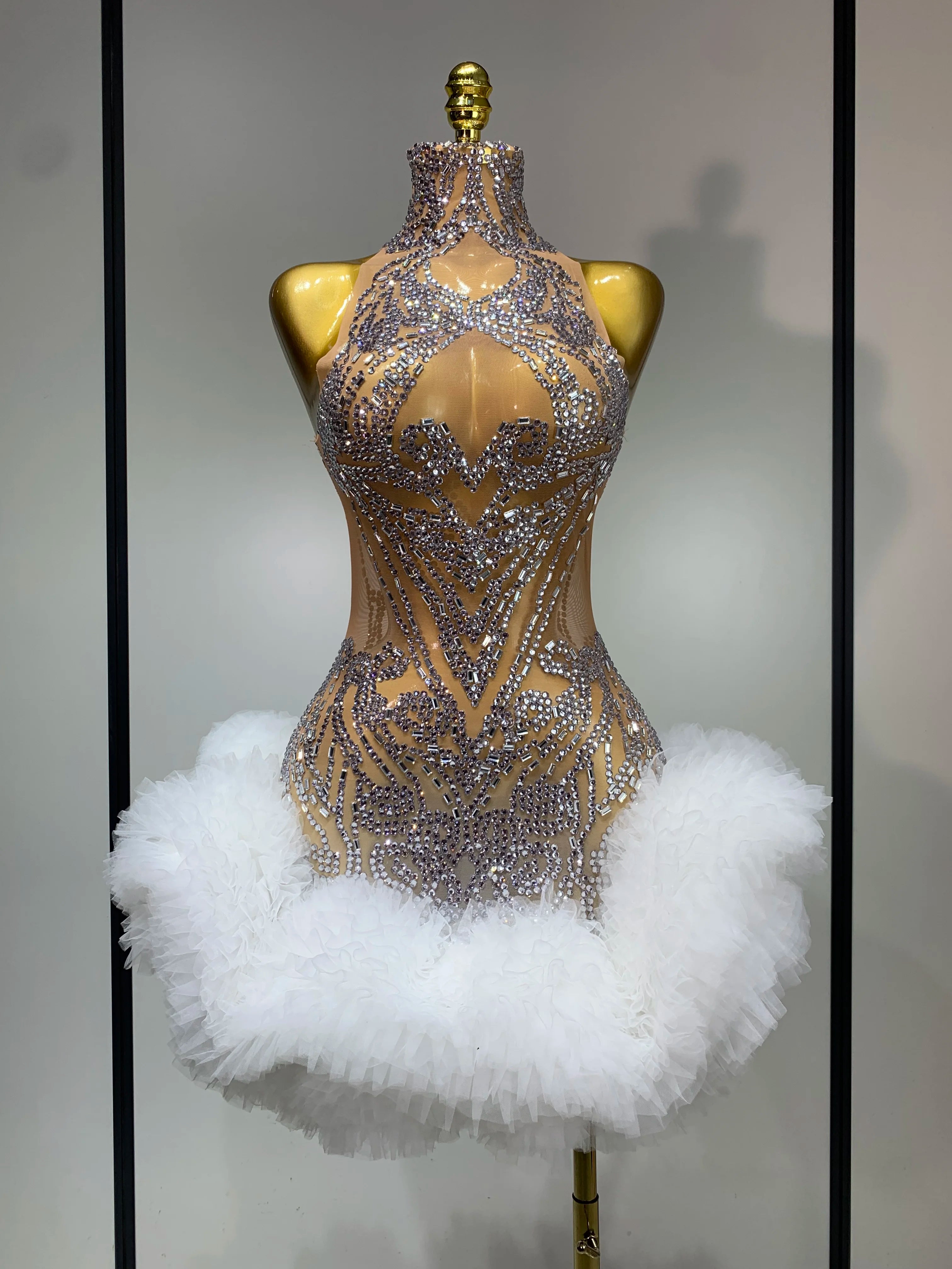 Pretty Swan Luxury Diamonds Dress