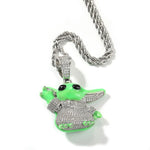 Yoda Iced Out Tennis Chain