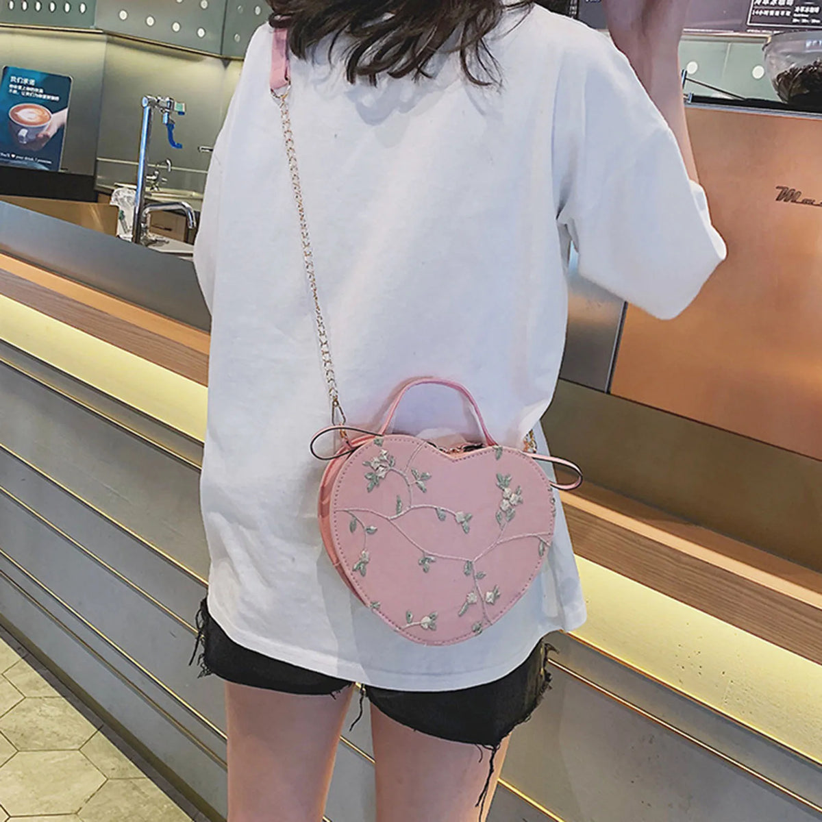Heart Crossbody Bag