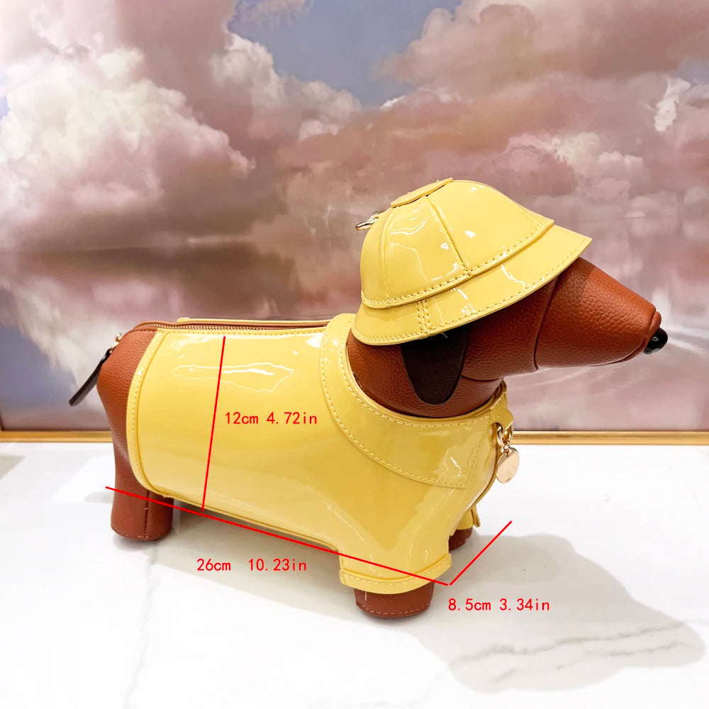 Dog Leather Bag
