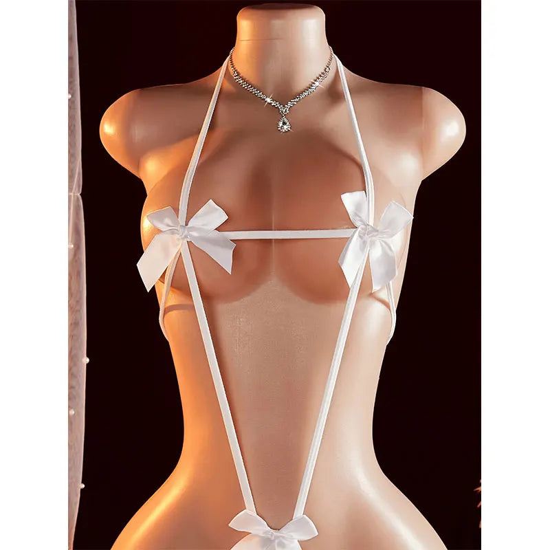 Bow Bodysuit Lingerie