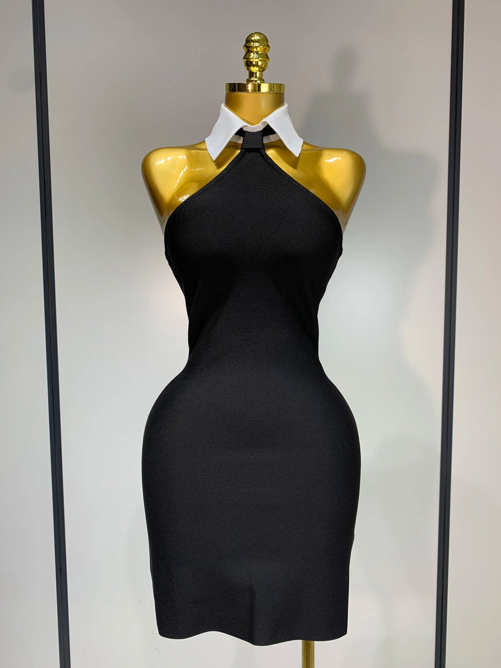Ms Teacher Black Bodycon Dress