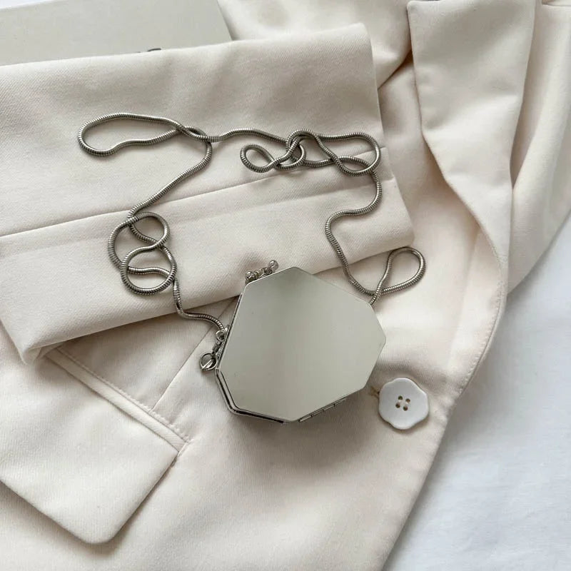 Gold & Silver Shape Bag