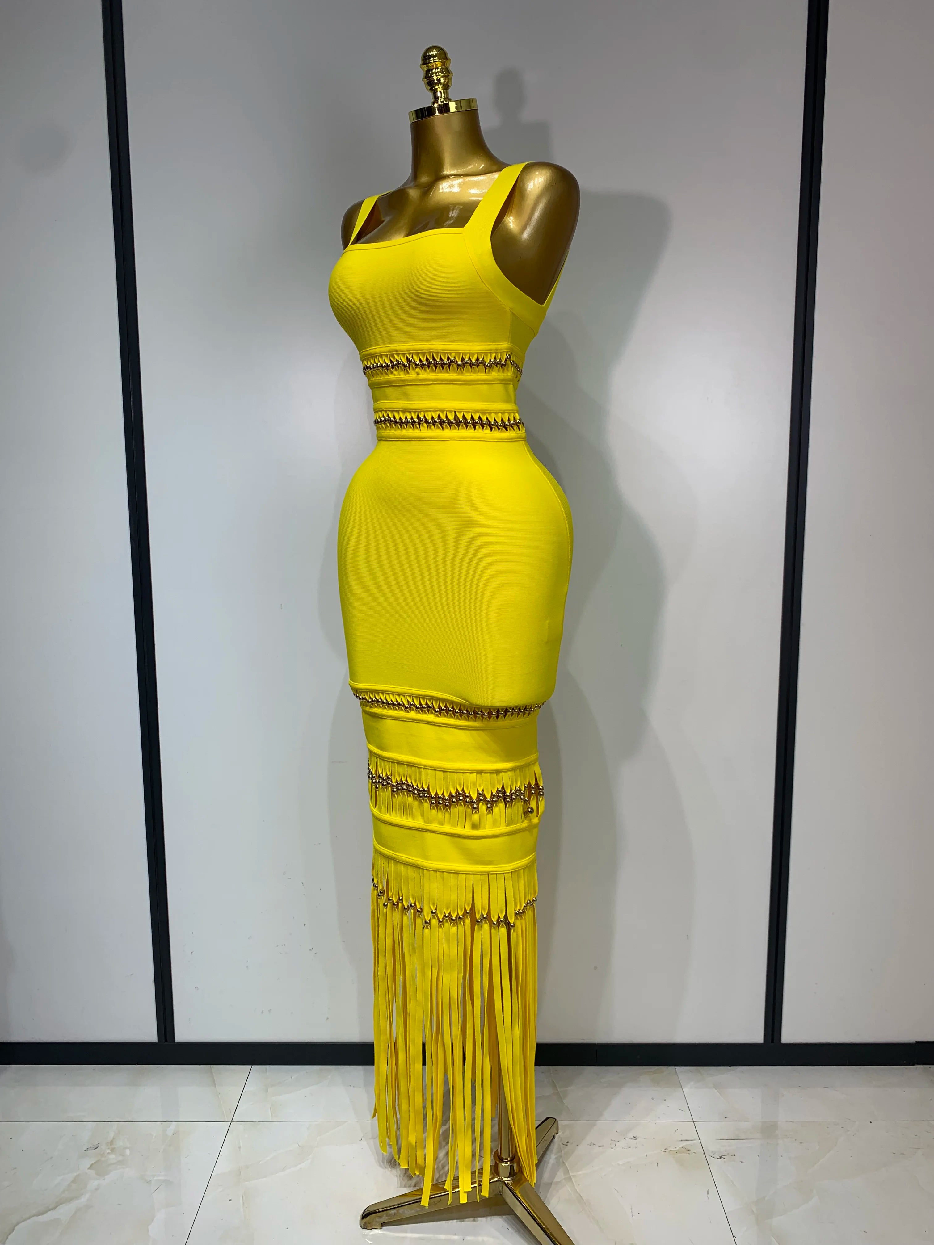 Goddess Oshun Yellow Dress