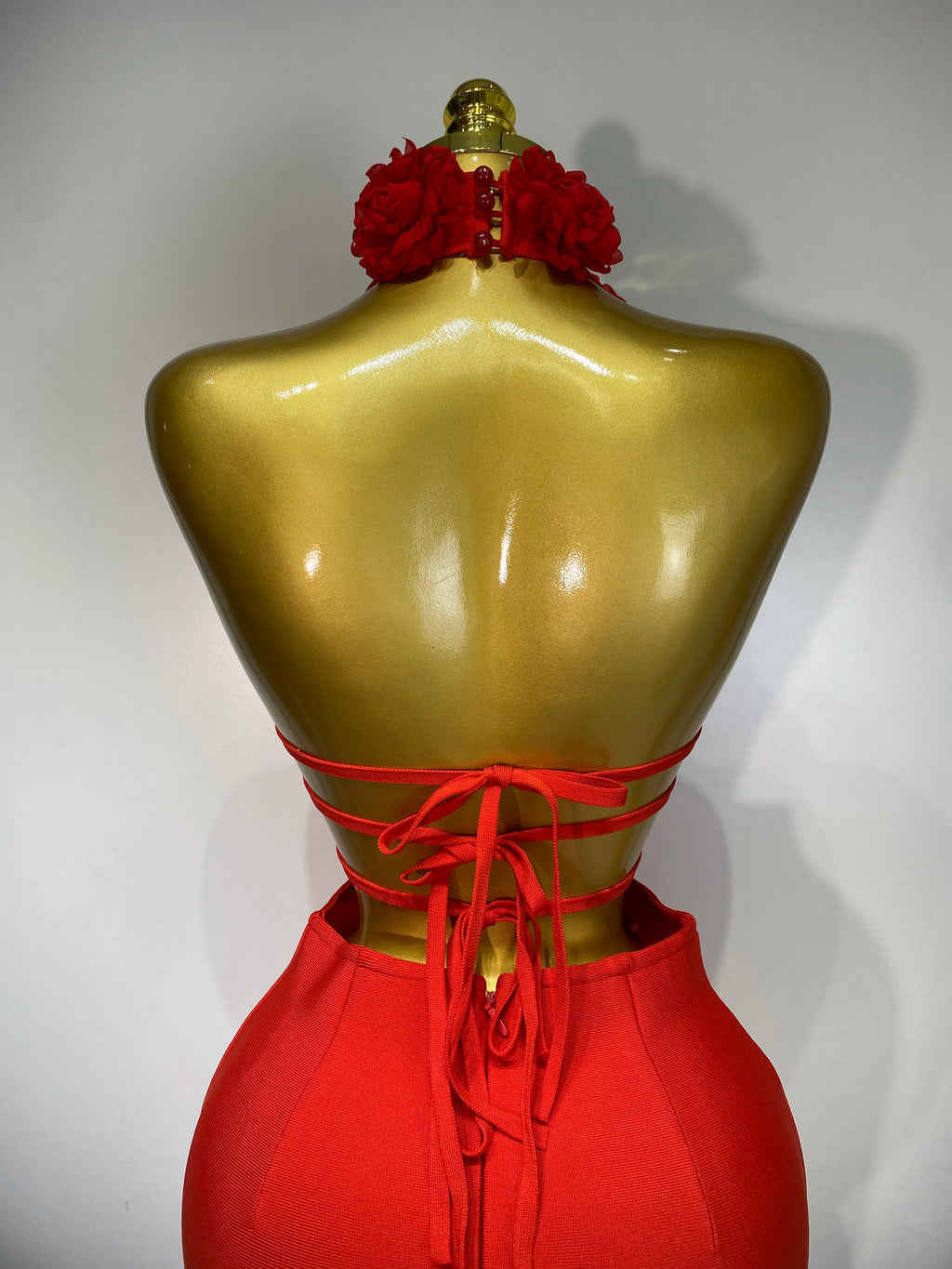 Roses Halter Dress