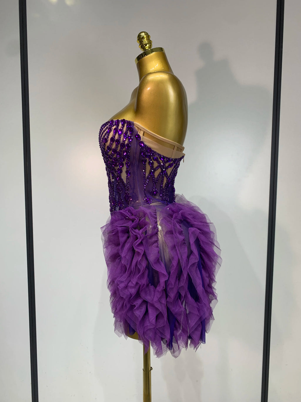 Deep Purple Amethyst Dress