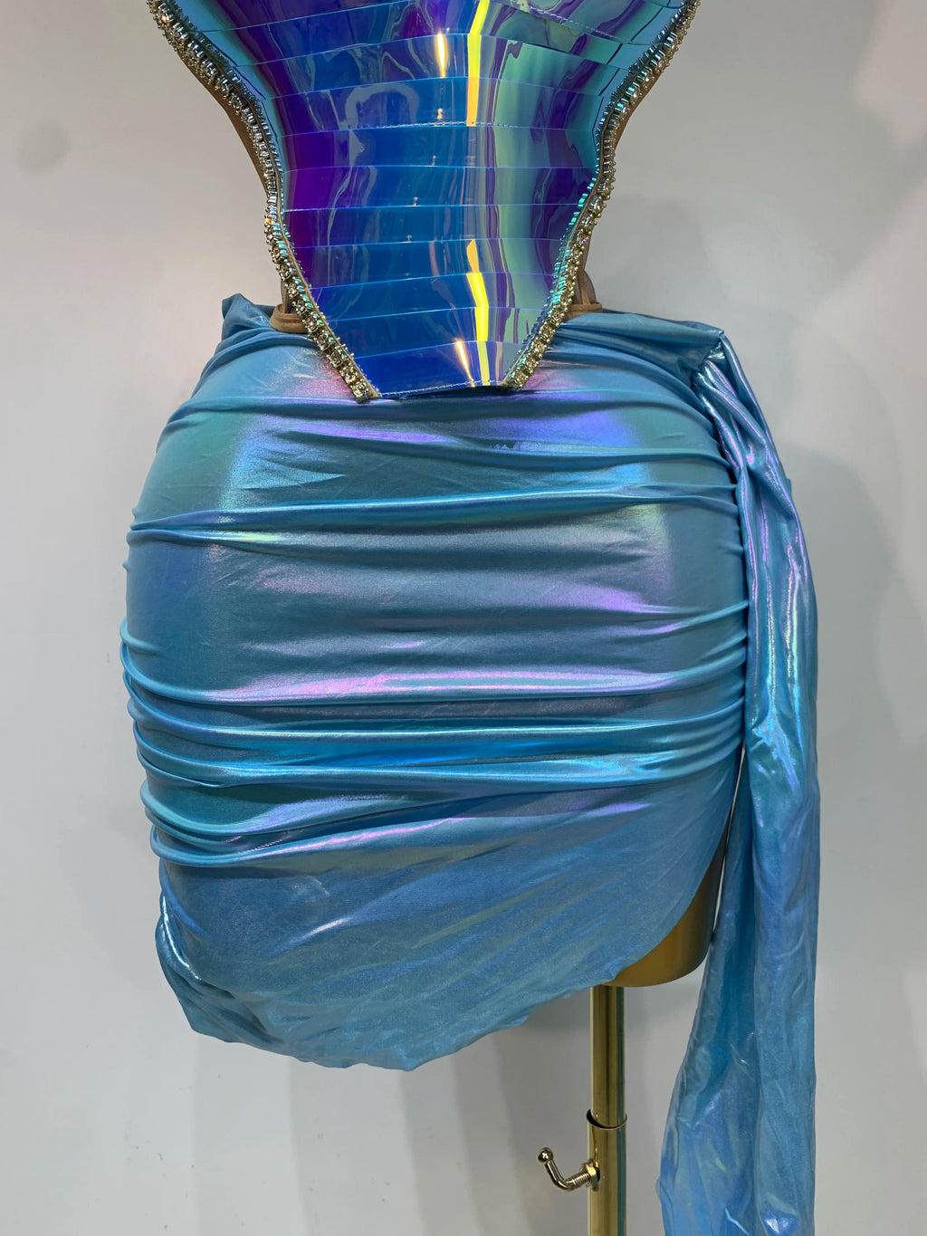 Tube Corset Two Piece Skirt Set