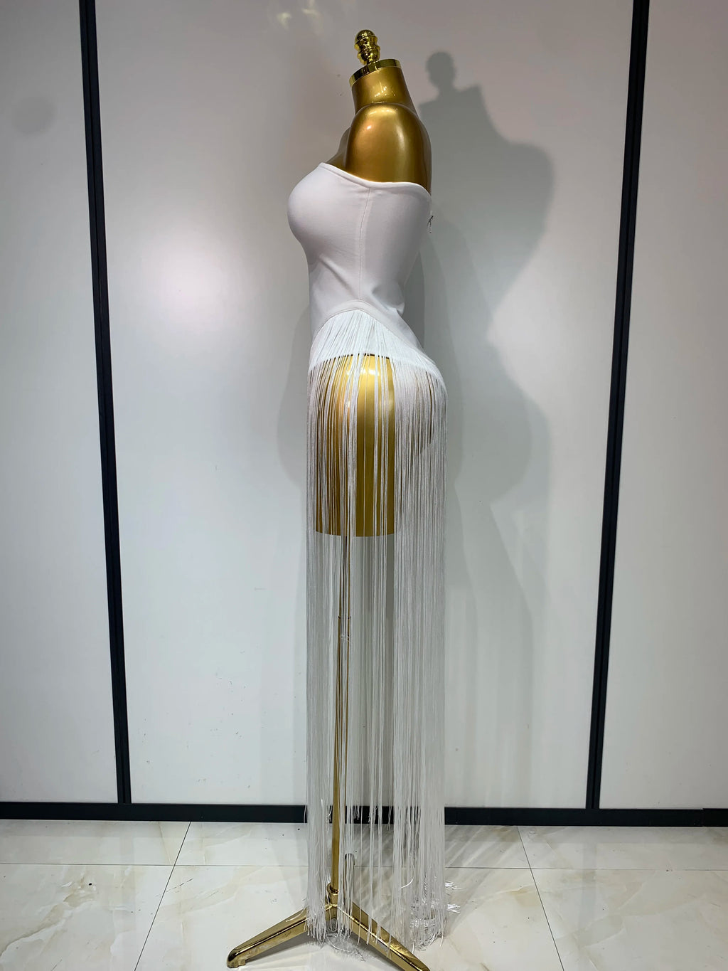 Tube Fringe Bodysuit