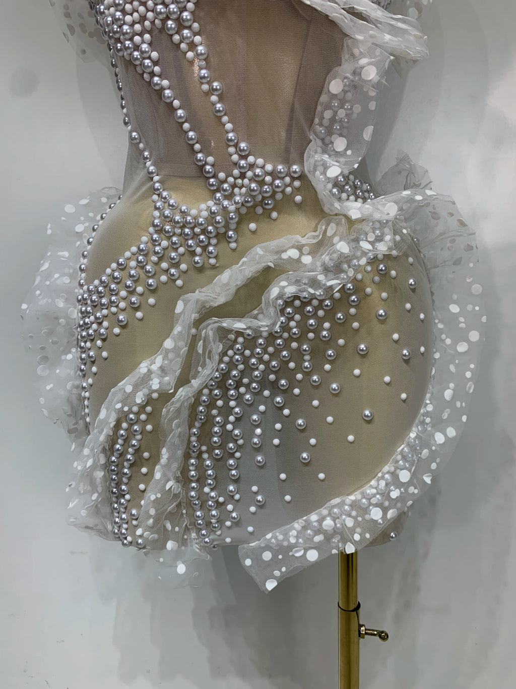 Pearl Mesh Dress