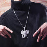 Elephant Iced Out Chain