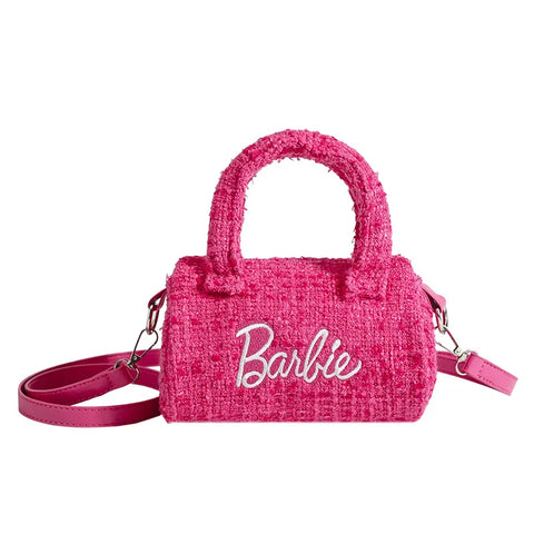 Barbie Pink Fuzzy Bag