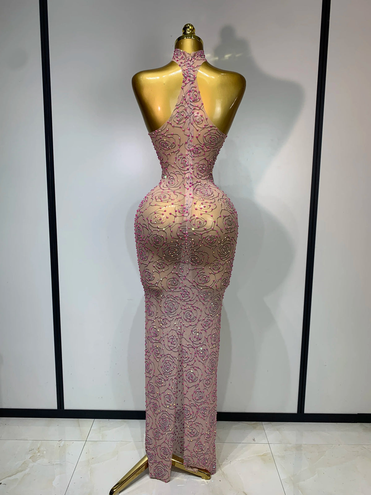 Davina Rose Halter Dress