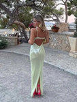 Green Sequin Maxi Dress