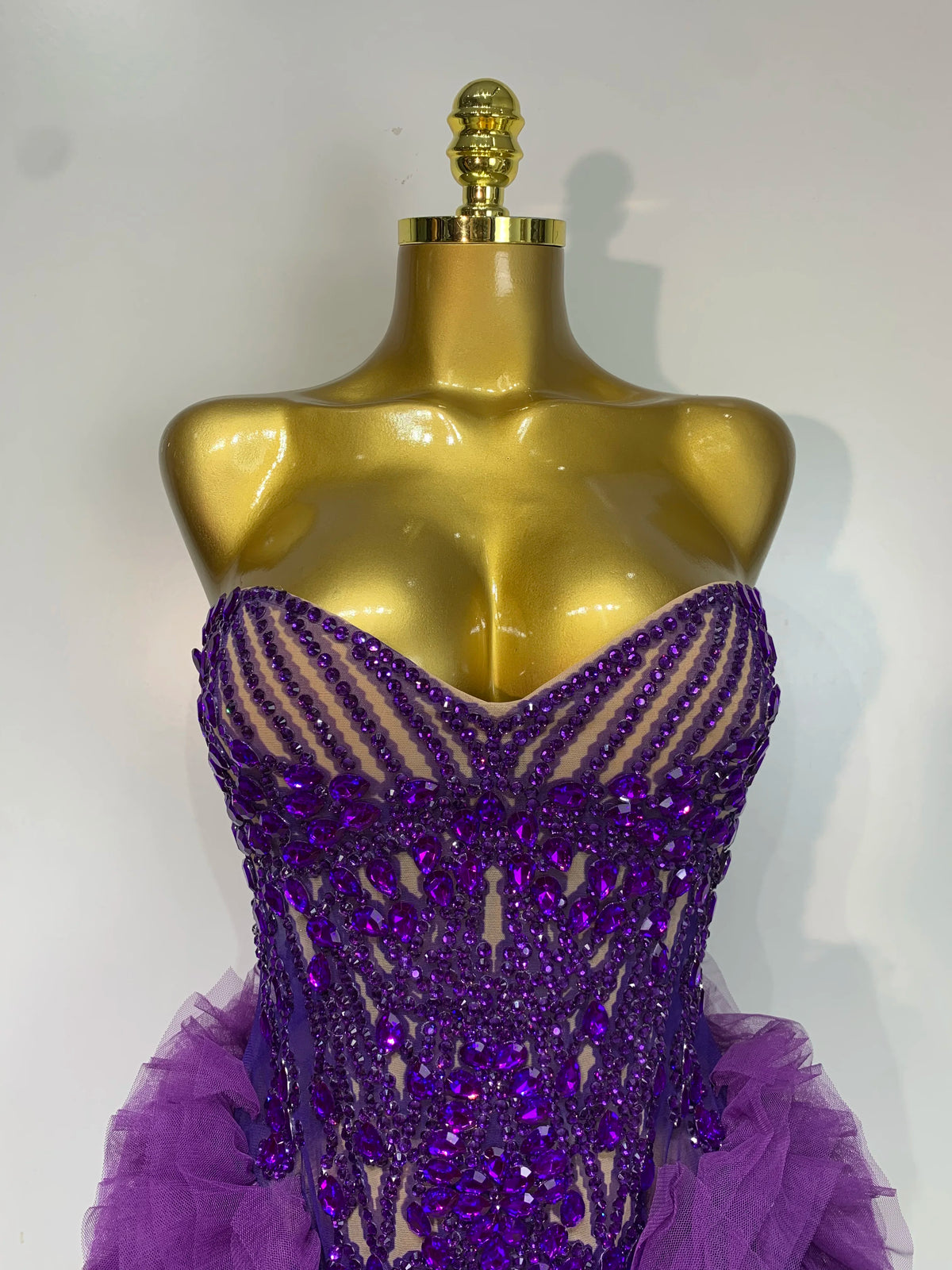 Deep Purple Amethyst Dress