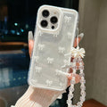 Bow Clear Phone Case