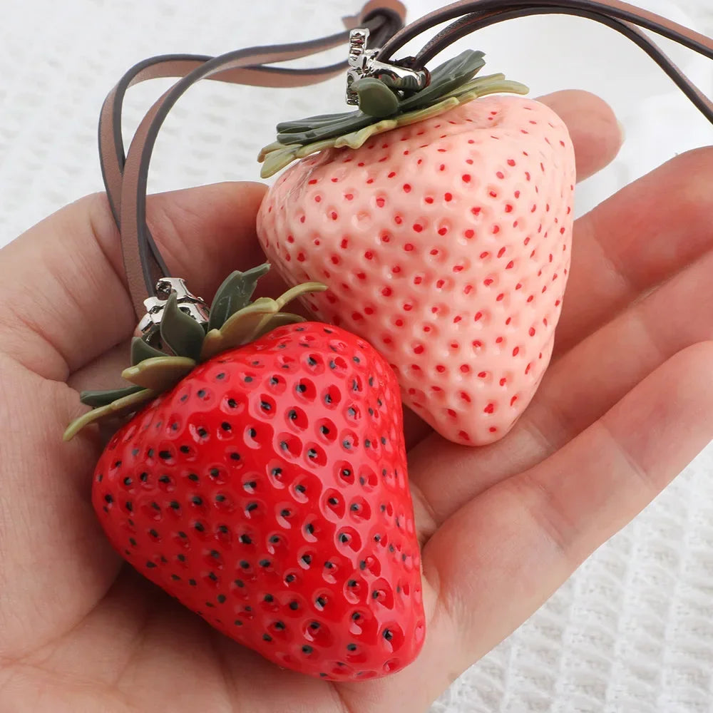 Strawberry Fruit Pendant