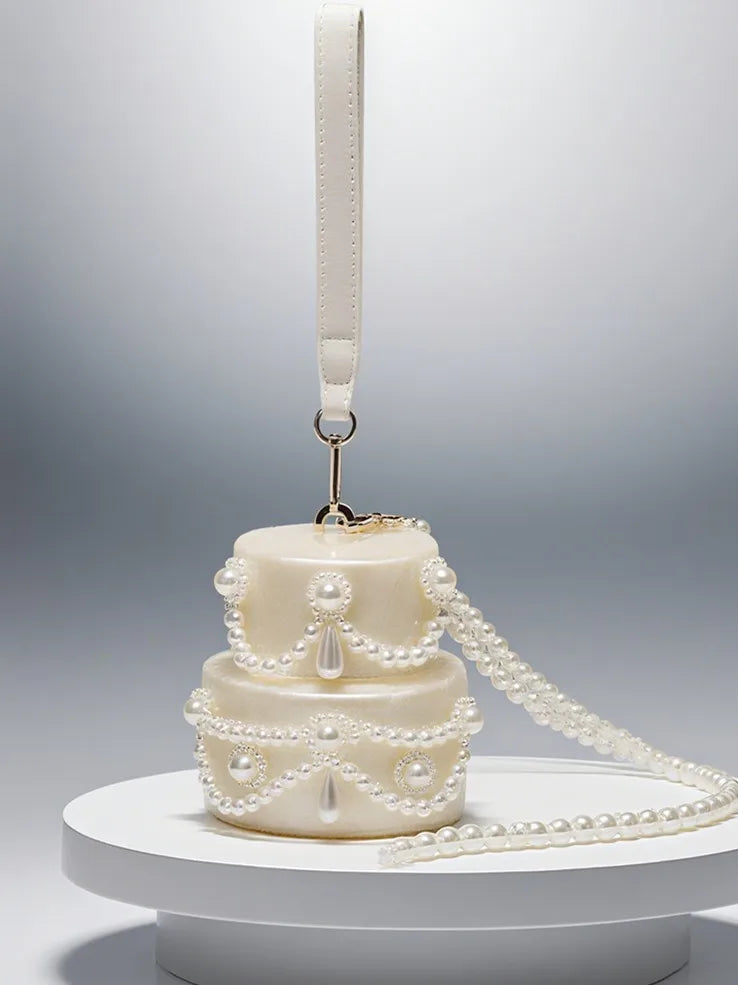 Wedding Cake Pearl Purse