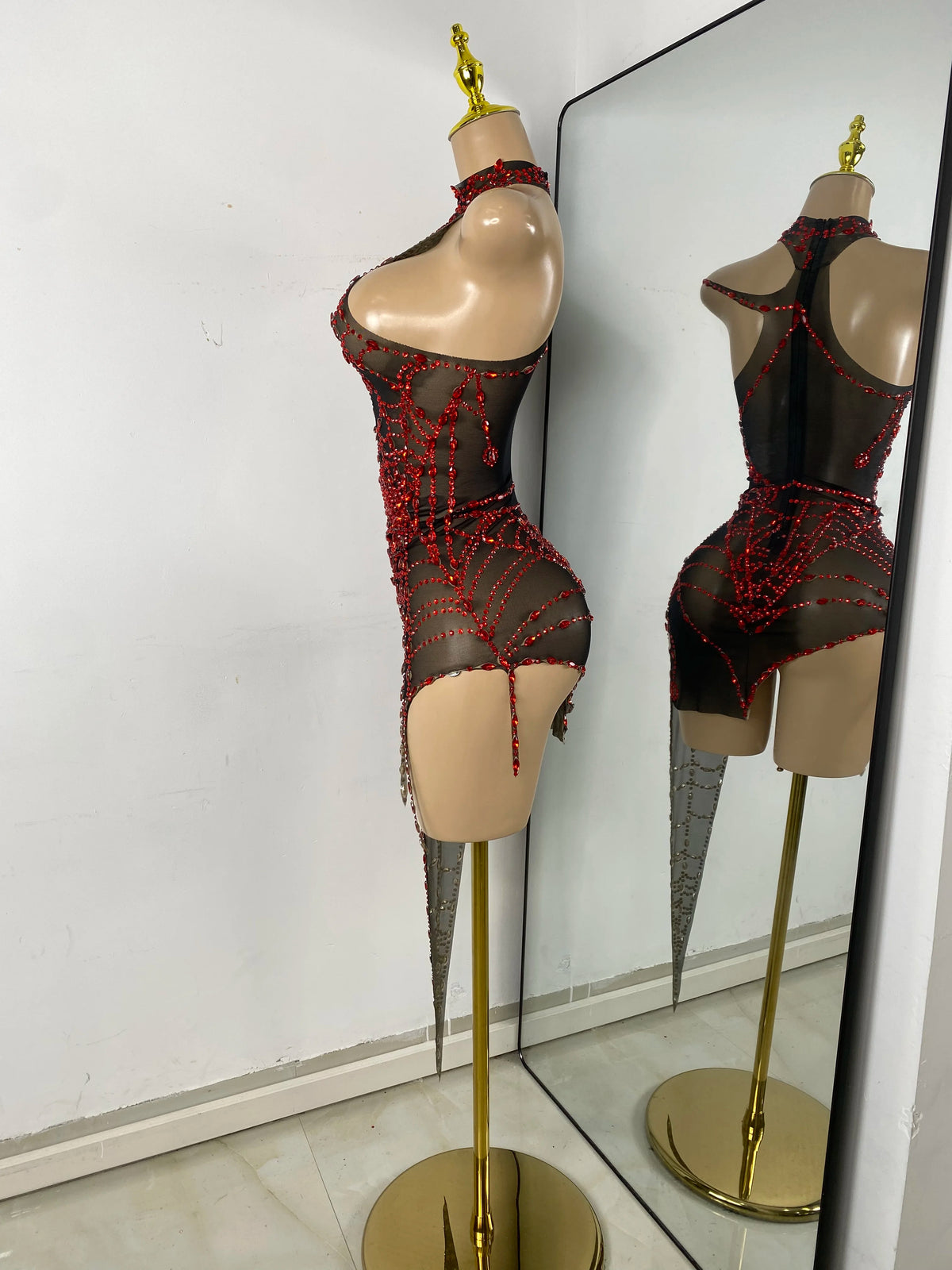 Spider Web Dress