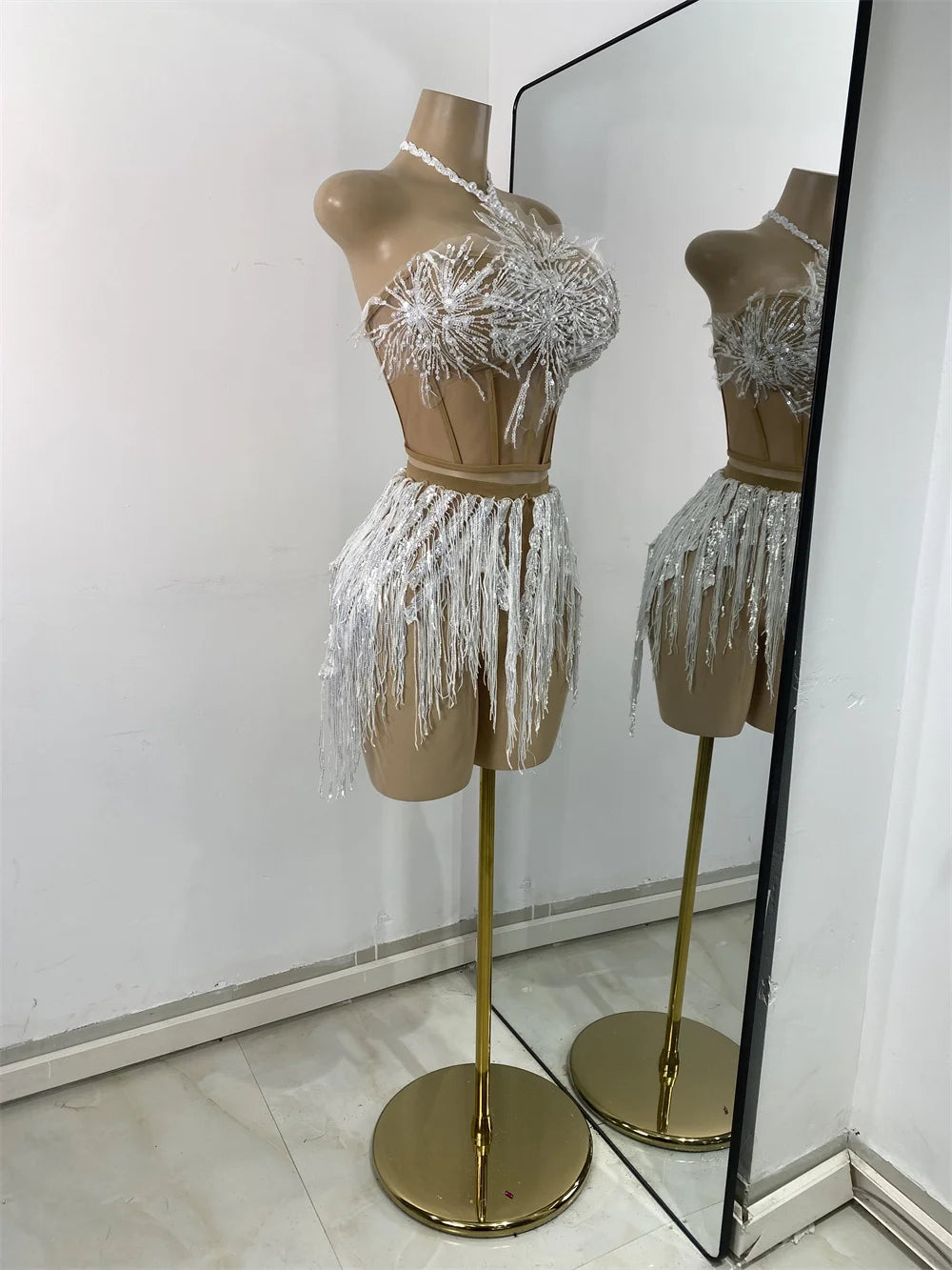 Snowflake Two Piece Skirt Set