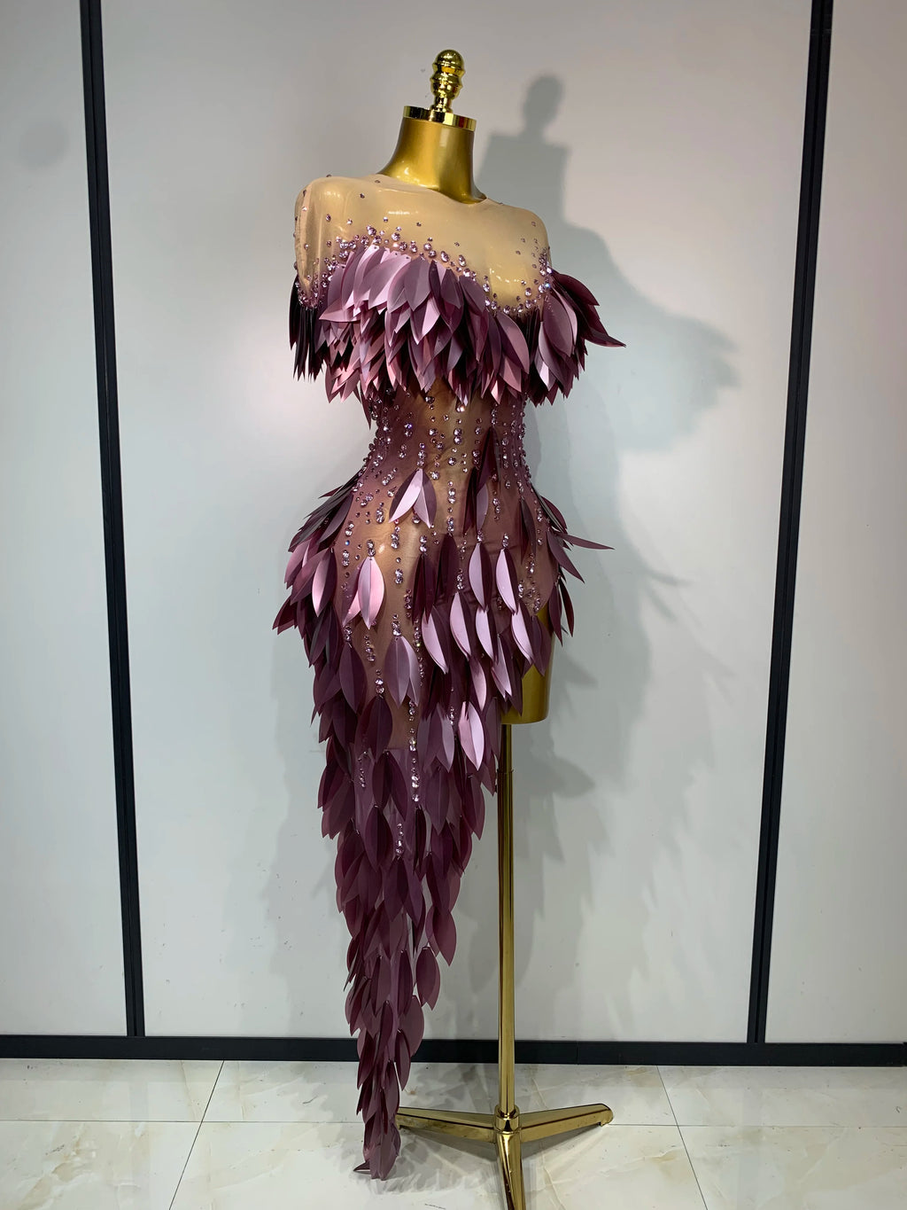 Violet Flame Dress