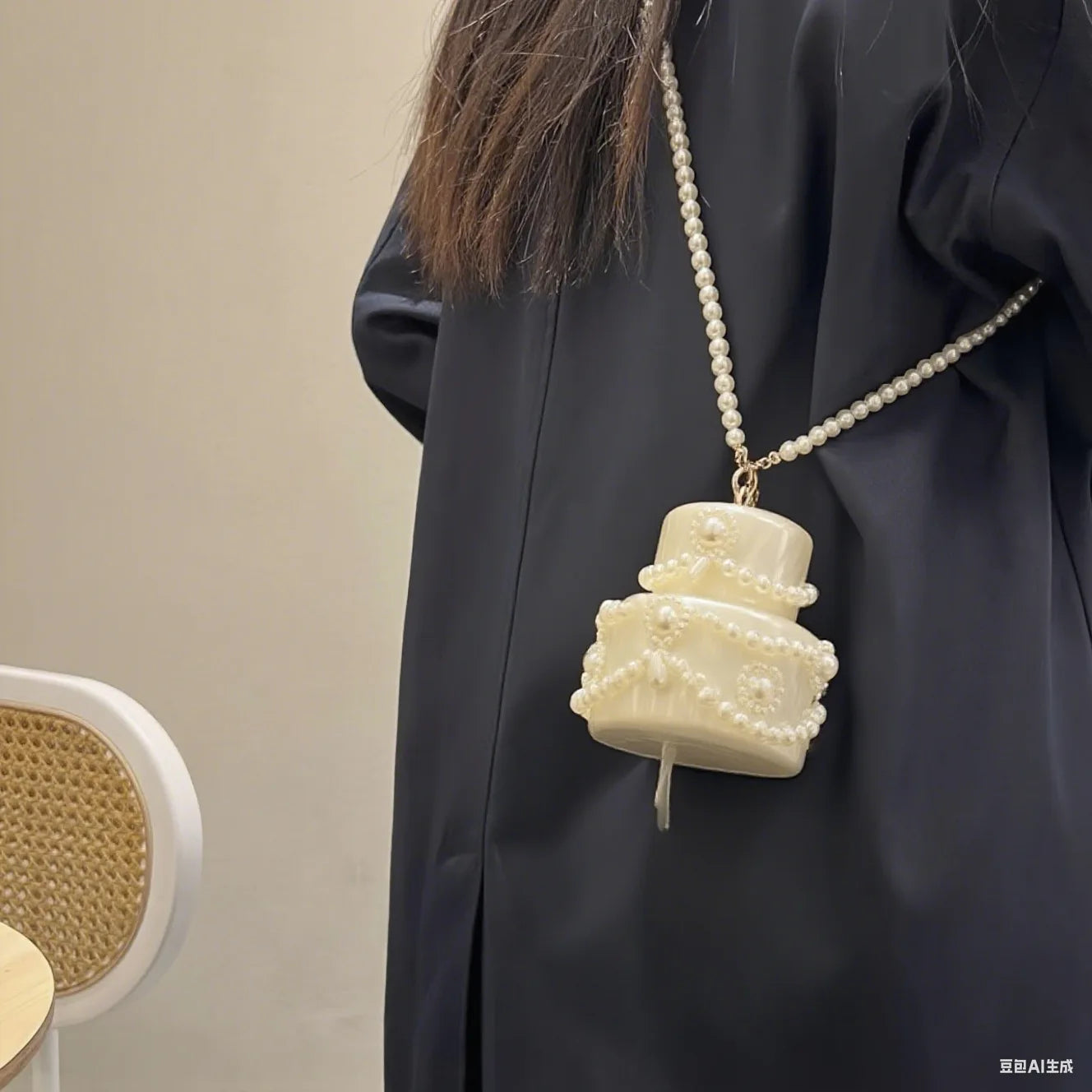 Wedding Cake Pearl Purse