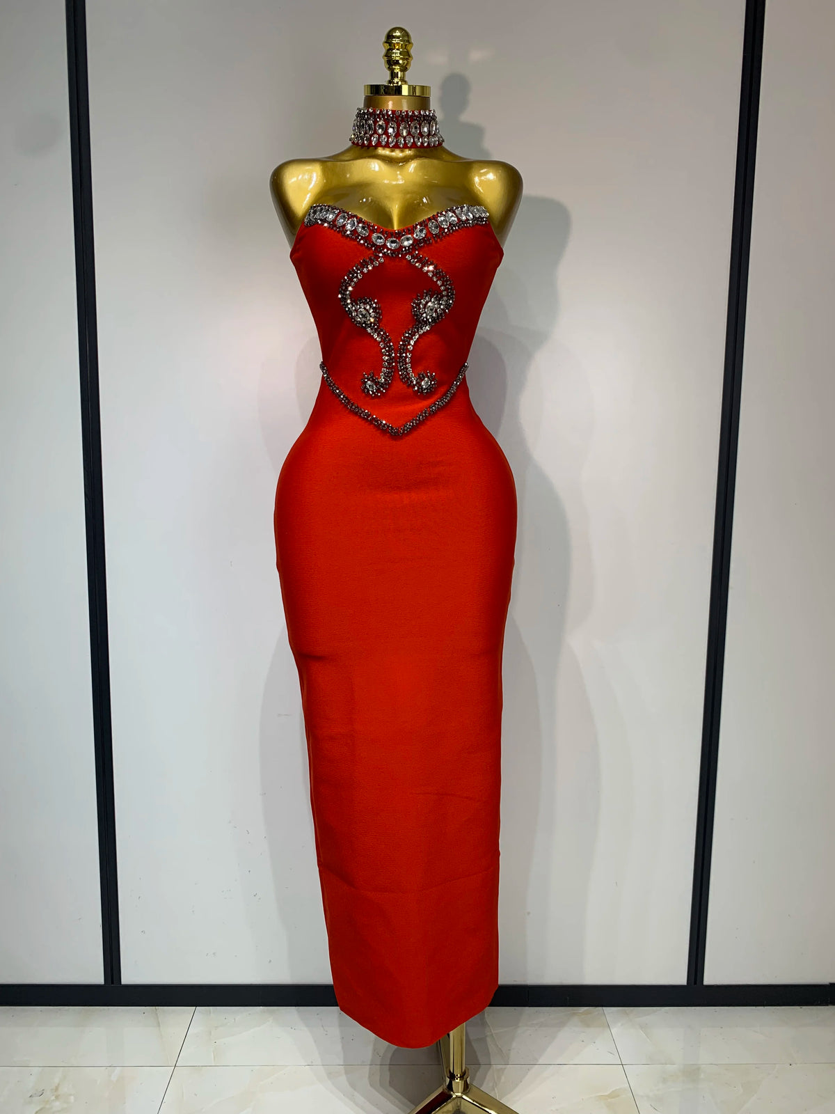 Luxurious Baddie Dress