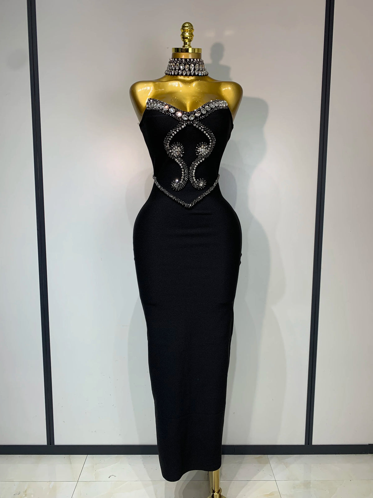 Luxurious Baddie Dress