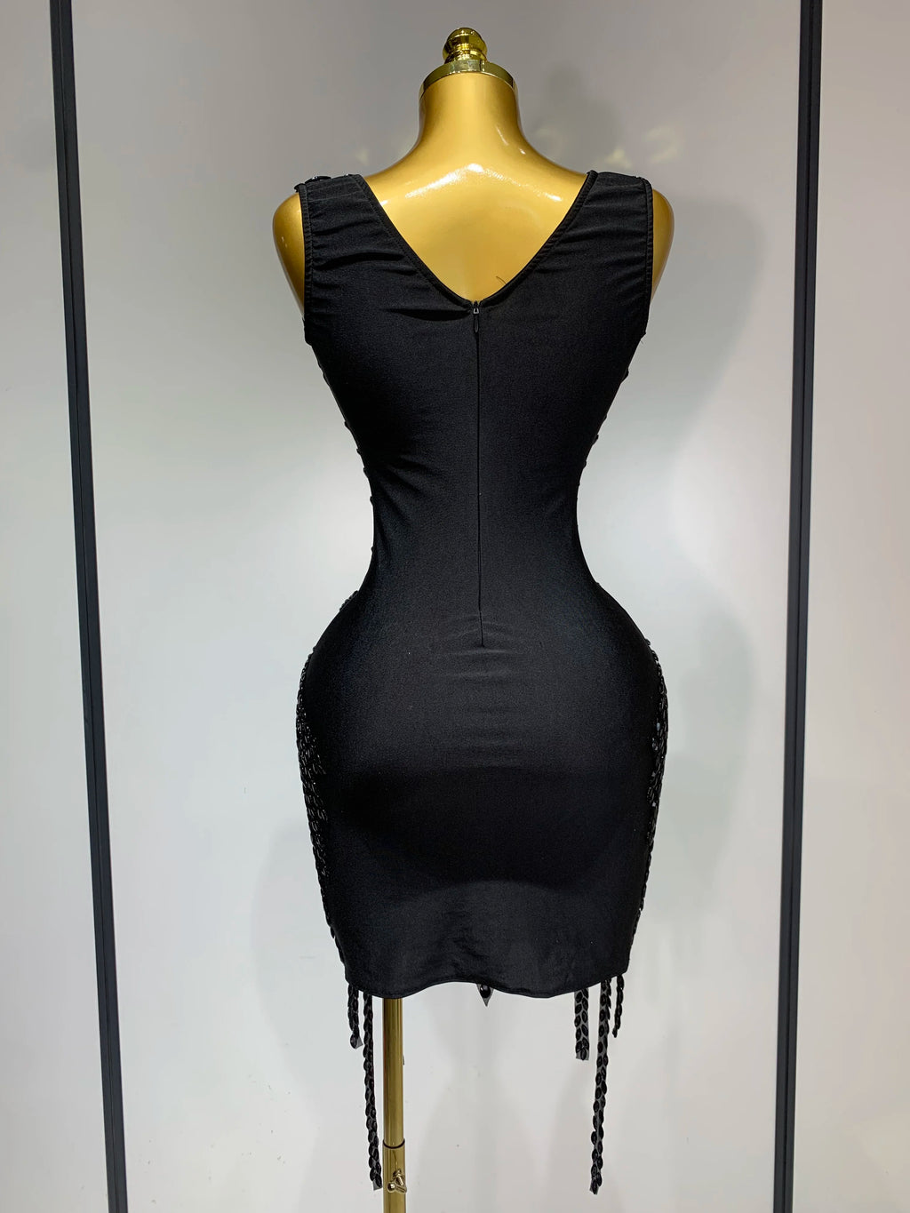Sparkly Rhinestones Bodycon Dress
