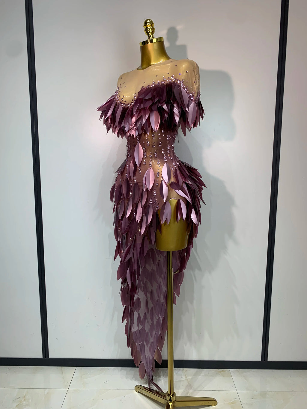 Violet Flame Dress