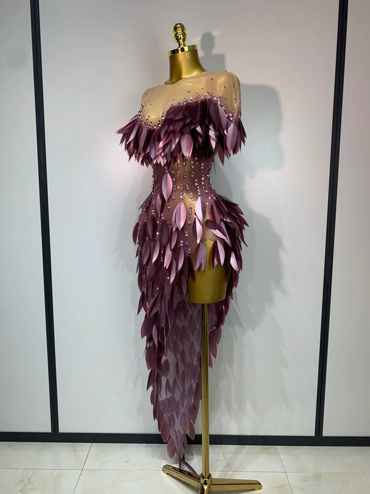 Violet Flame Dress