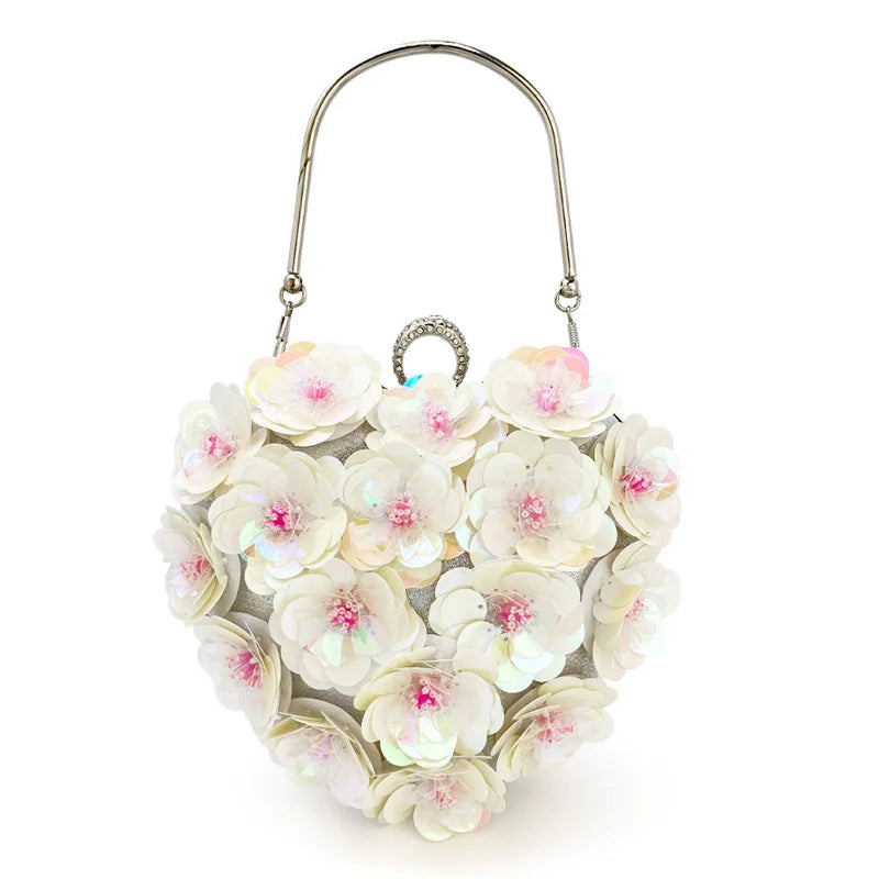 Flower Heart Bag