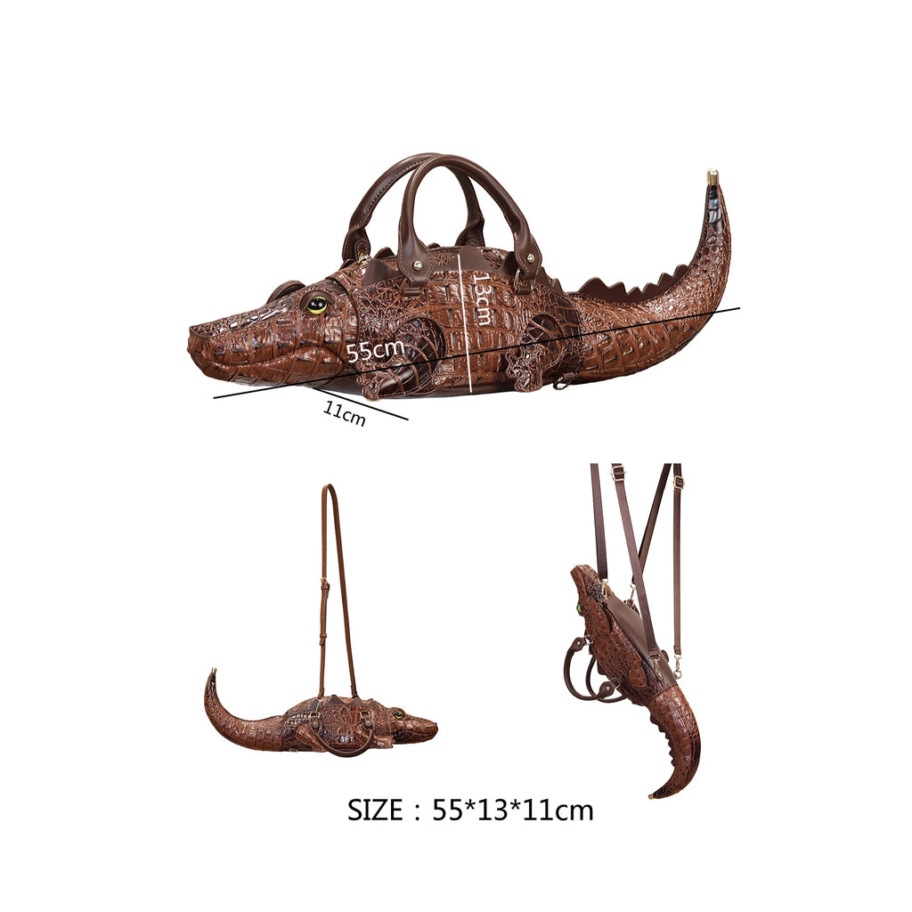 Alligator Crocodile Leather Bag