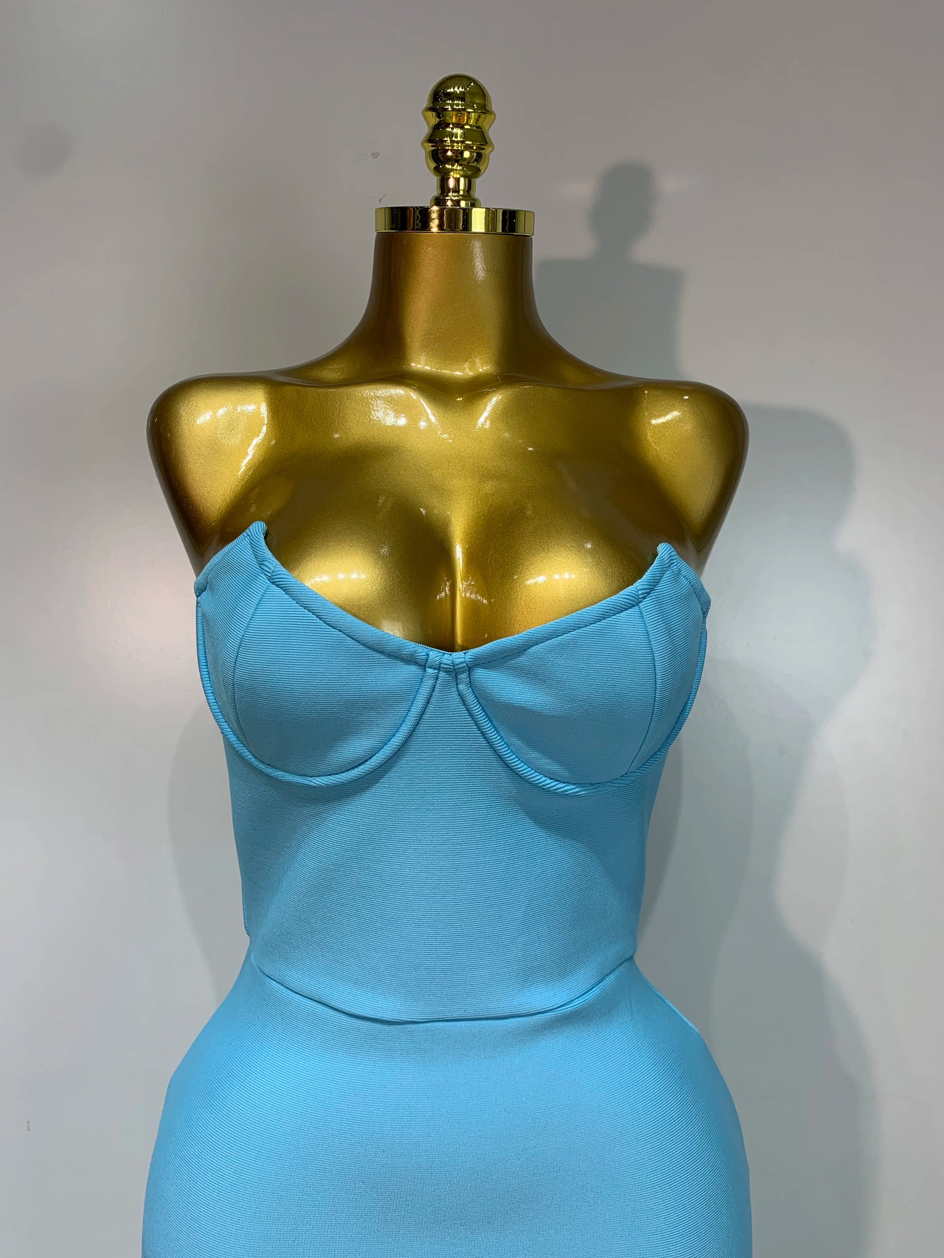 Pastel Corset Bodycon Dress