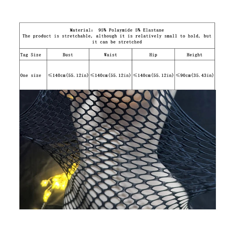 Fishnet Romper