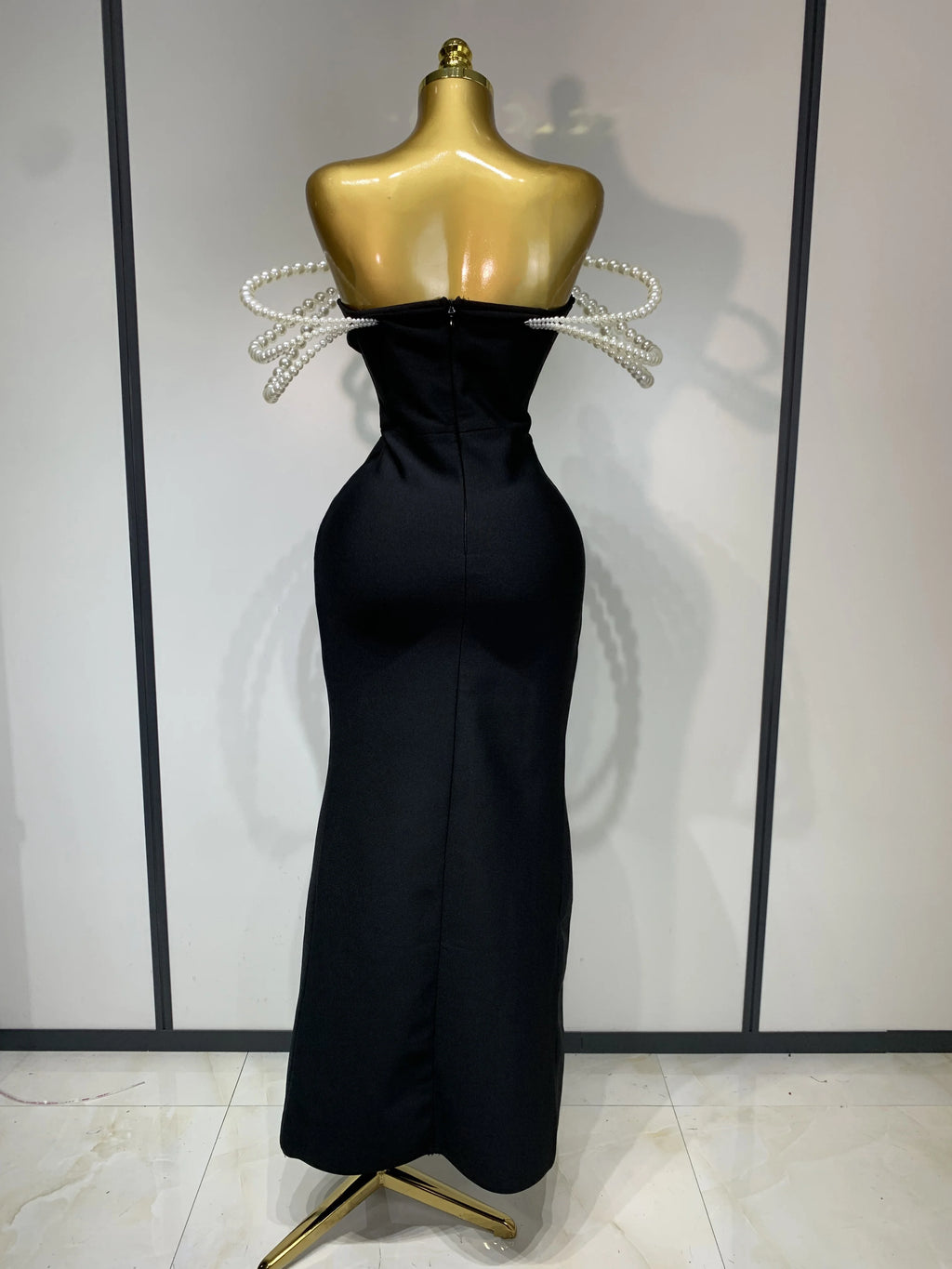 Designer Pearls Bodycon Dress