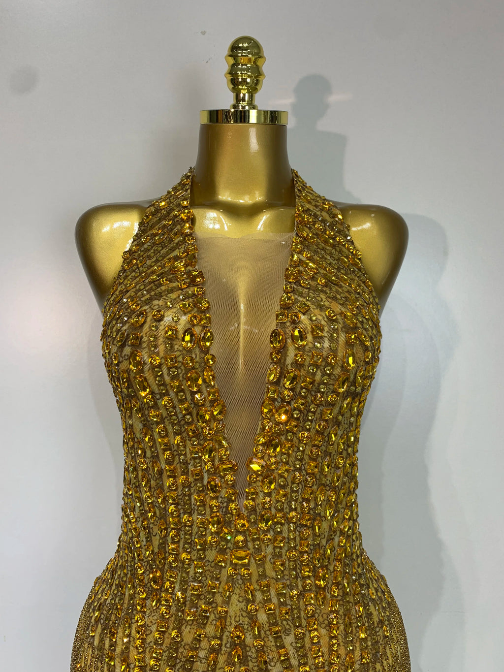 Golden Sun Bodysuit Dress