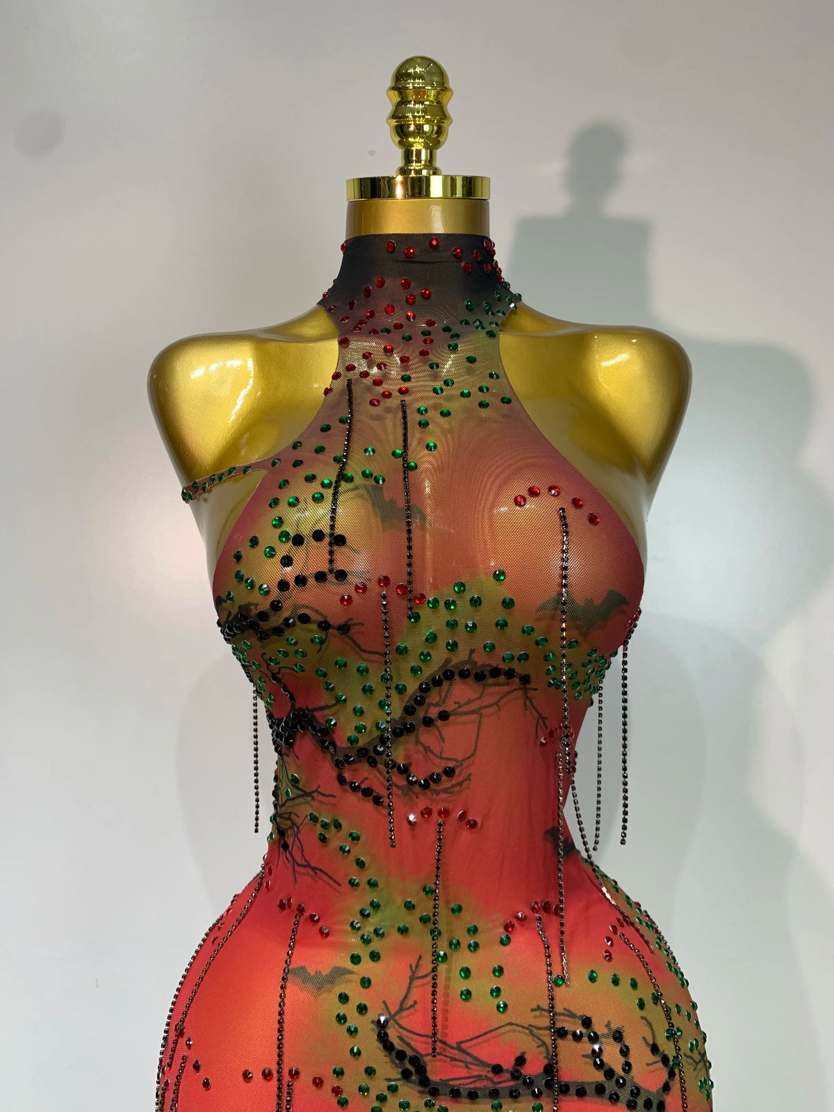 Spooky Vibes Mesh Dress