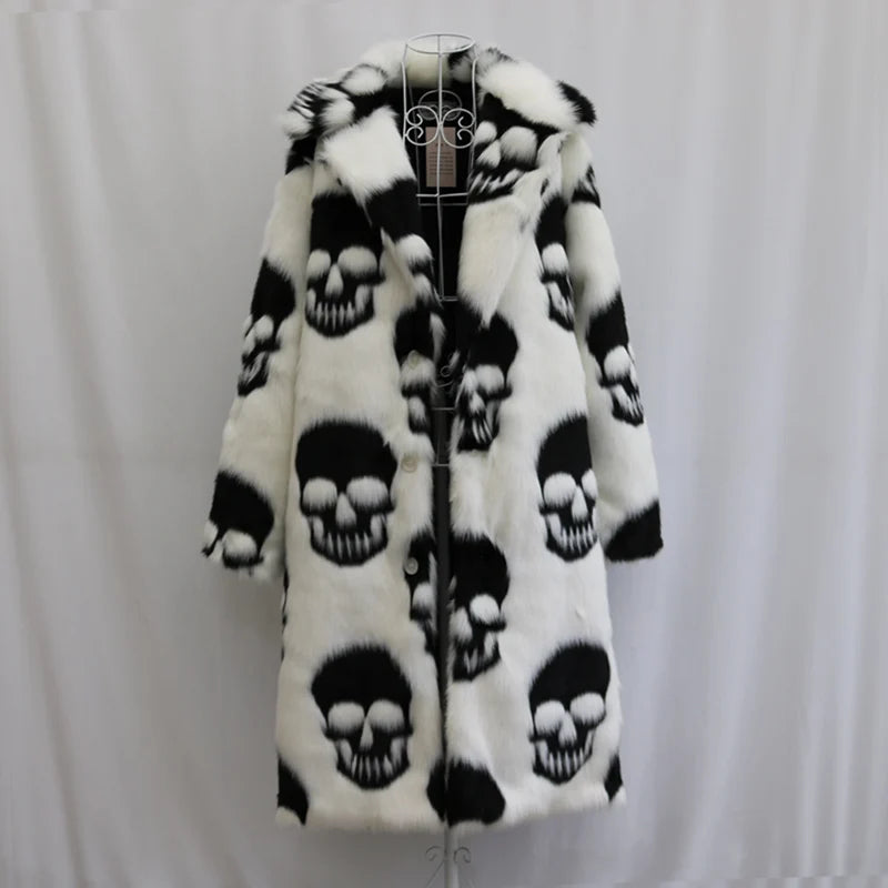 Skull Fur Jacket