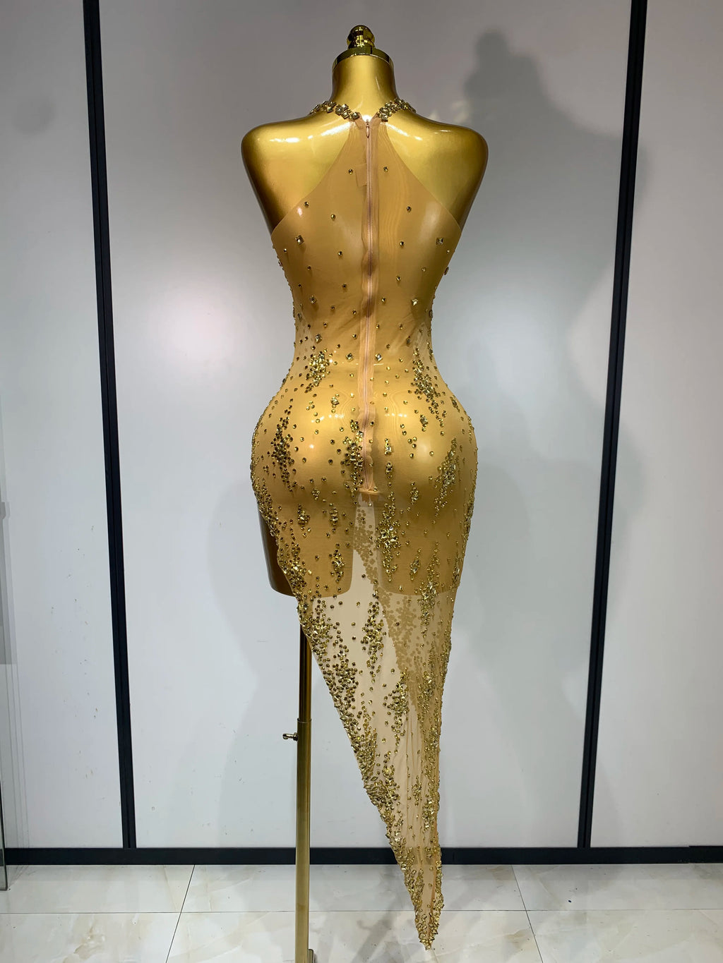 Sparkly Crystal Diamond Dress