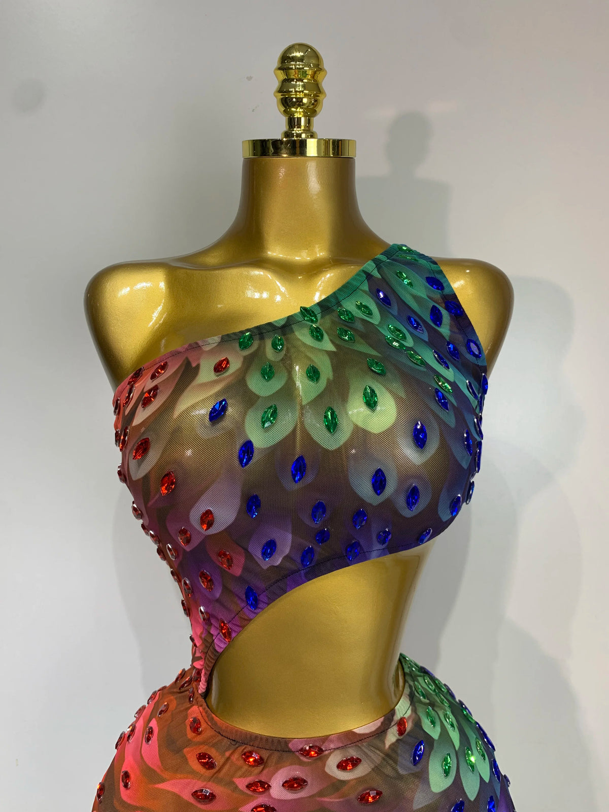 Peacock Aura Dress