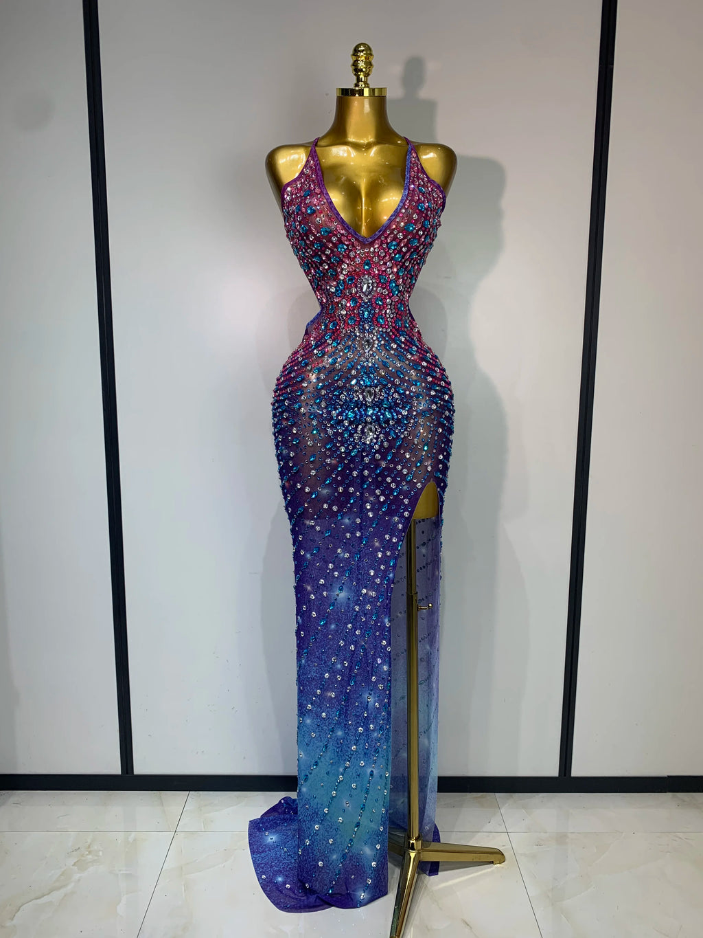Ruby In Kyanite Dress
