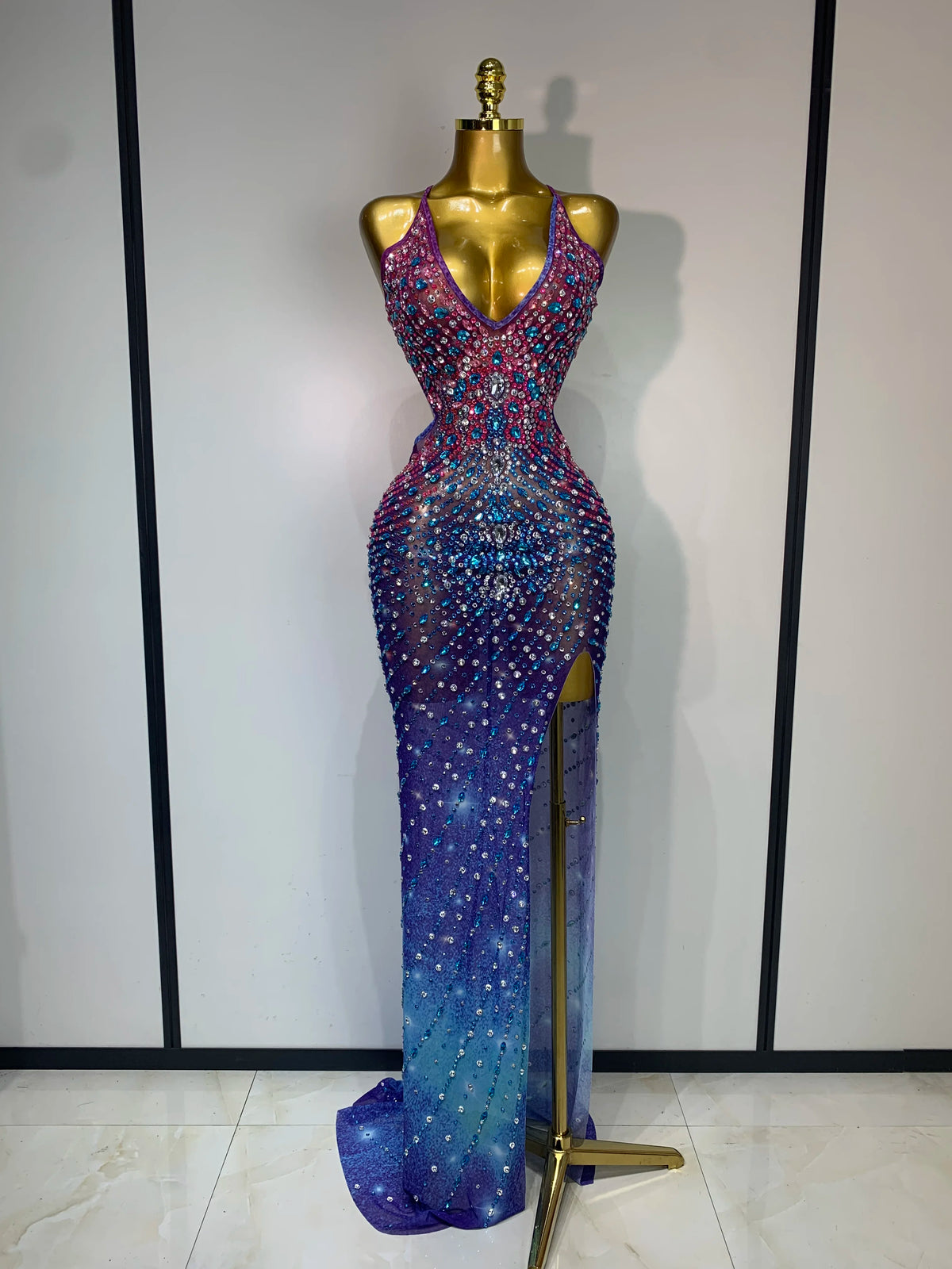 Ruby In Kyanite Dress