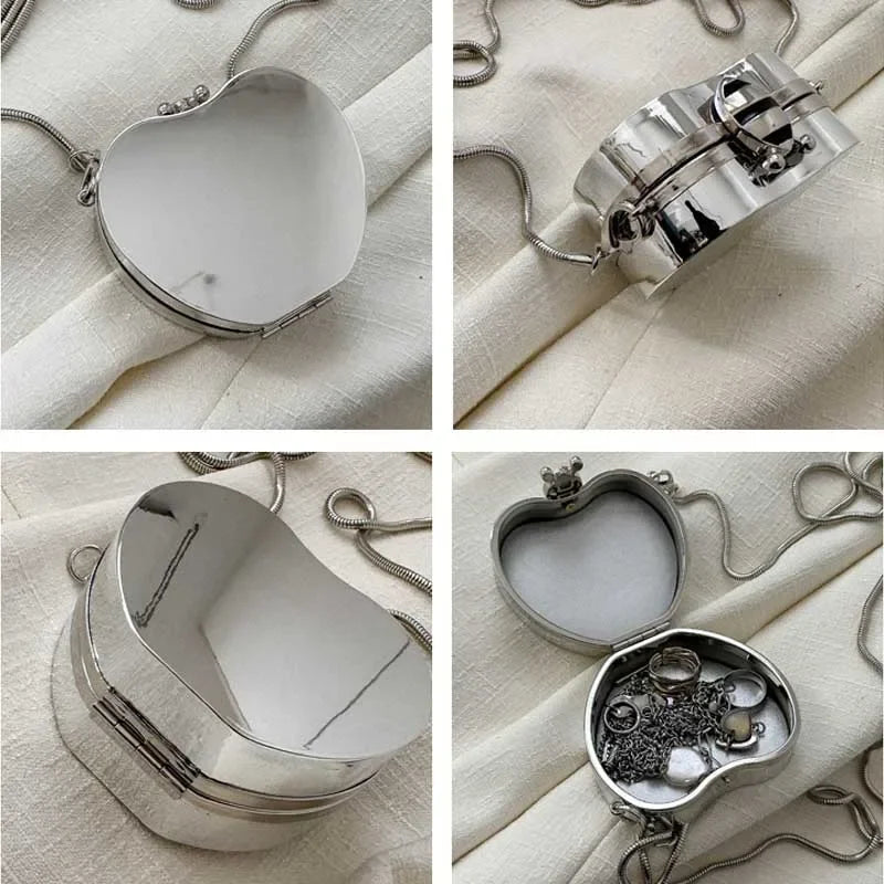 Gold & Silver Shape Bag
